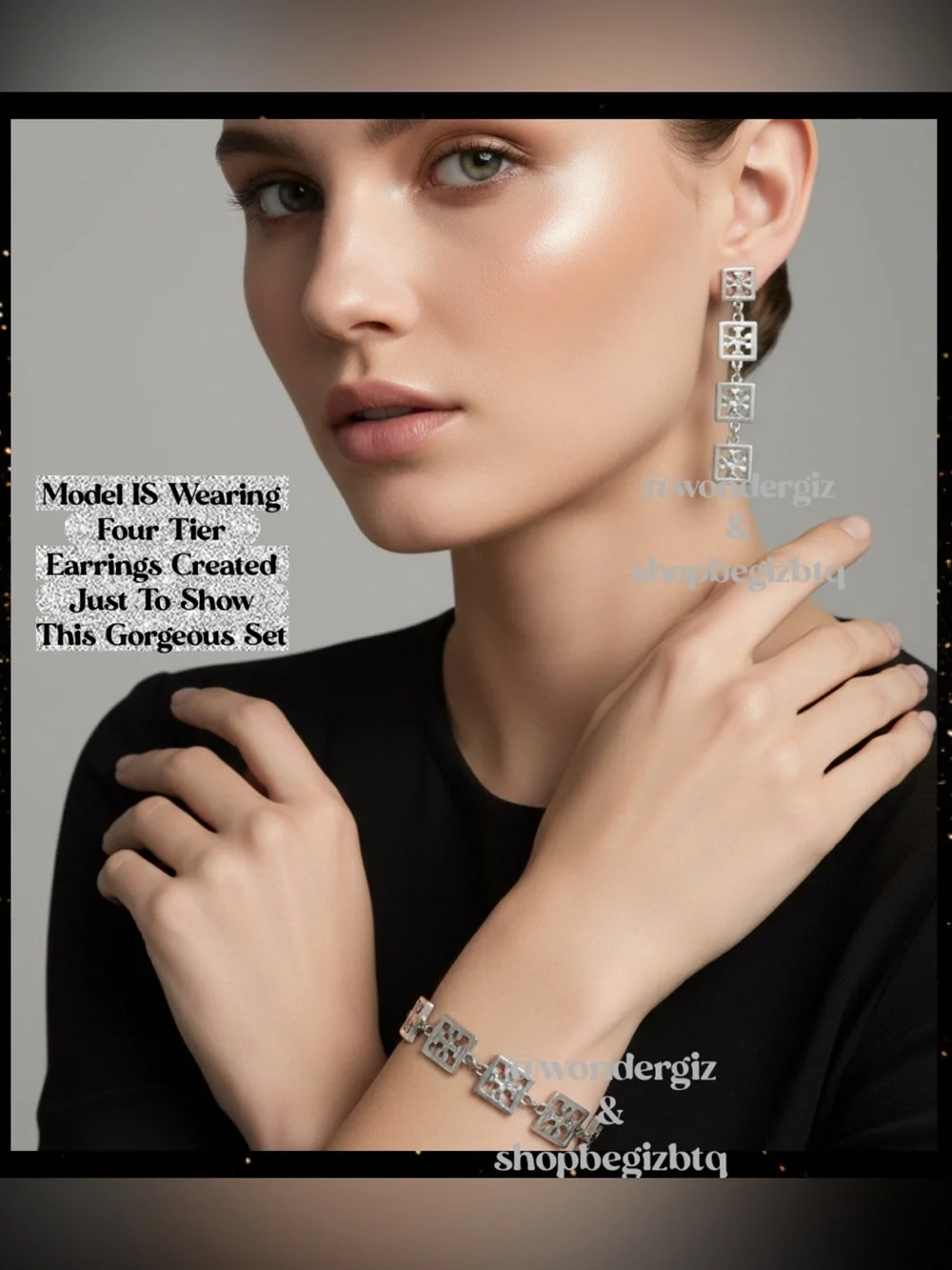 🔥🔥Authentic Designer Bracelet & Earrings Set At Awesome Prices To Buy Now Firm